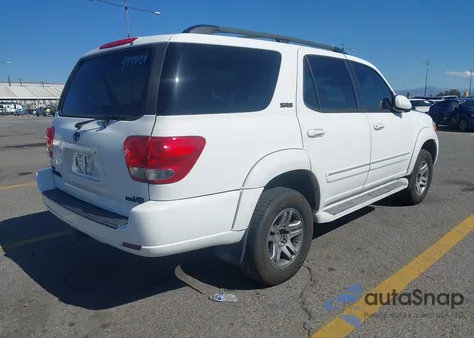 2006 Toyota Sequoia Sr5 V8 z USA, uszkodzony, nr VIN 5TDZT34A16S283145